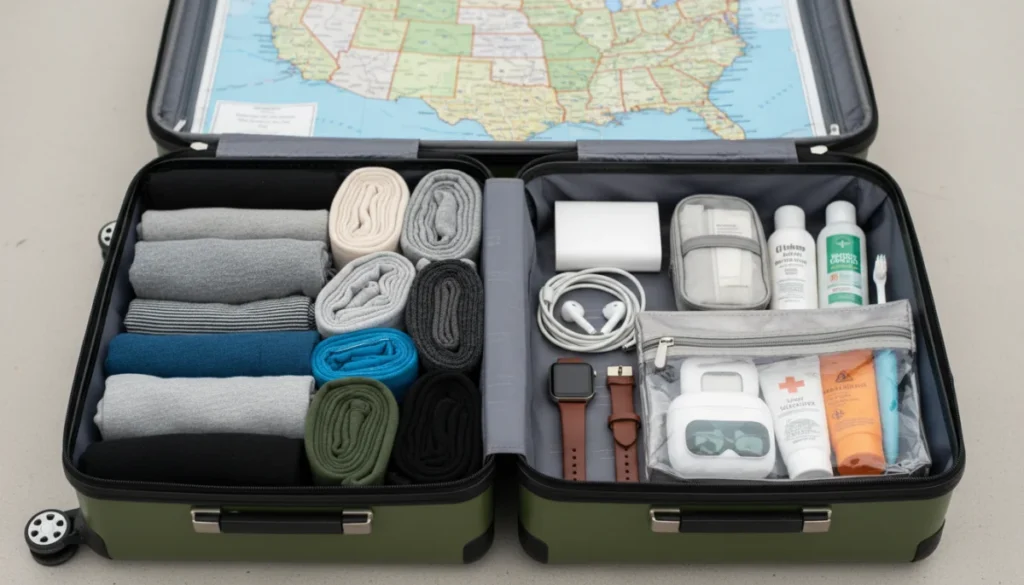 Smart Packing for 2026 US Adventures: 15% Less Luggage